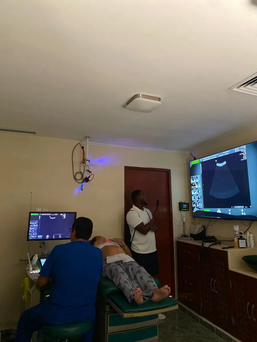 FSC ultrasound monitoring during a program